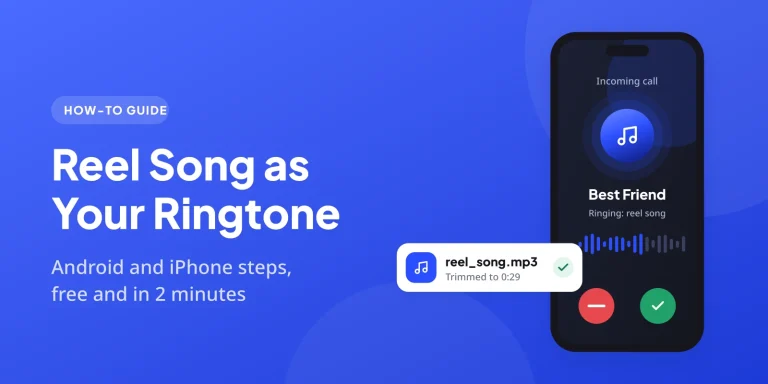 Set an Instagram reel song as ringtone on Android and iPhone